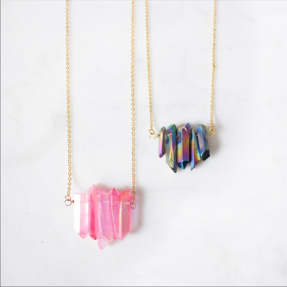 Crystal Point Necklace
